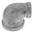 3/4" x 3/8" Galvanized Malleable Reducing Elbow
