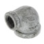 3/4" x 3/8" Galvanized Malleable Reducing Elbow