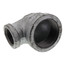 1-1/4" x 3/4" Galvanized Malleable Reducing Elbow