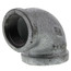1-1/4" x 1" Galvanized Malleable Reducing Elbow