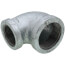 1-1/4" x 1" Galvanized Malleable Reducing Elbow