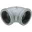 1-1/4" Galvanized Malleable 90-Degree Elbow