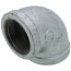 1-1/4" Galvanized Malleable 90-Degree Elbow