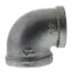 1-1/2" x 1-1/4" Galvanized Malleable Reducing Elbow