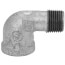 1/2" Galvanized Malleable 90-Degree Street Elbow
