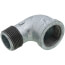 1" Galvanized Malleable 90-Degree Street Elbow