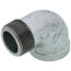 1-1/4" Galvanized Malleable 90-Degree Street Elbow