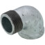 1-1/2" Galvanized Malleable 90-Degree Street Elbow