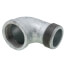 2" Galvanized Malleable 90-Degree Street Elbow