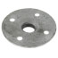 1/2" Galvanized Floor Flange w/ Holes