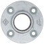 1-1/4" Galvanized Floor Flange w/ Holes