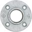 1-1/2" Galvanized Floor Flange w/ Holes