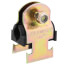 1/2" OD Electro-Galvanized Strut Cushion Clamp