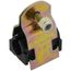 5/8" OD Electro-Galvanized Strut Cushion Clamp