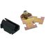5/8" OD Electro-Galvanized Strut Cushion Clamp