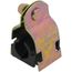 3/4" OD Electro-Galvanized Strut Cushion Clamp