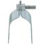 1-1/2" Electro-Galvanized Multi-Strut Pipe Clamp