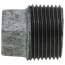 3/4" Galvanized Malleable Square Head Plug