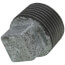 3/4" Galvanized Malleable Square Head Plug