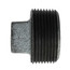 1-1/4" Galvanized Malleable Square Head Plug