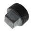 1-1/4" Galvanized Malleable Square Head Plug