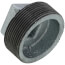 2" Galvanized Malleable Square Head Plug