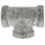 1/4" Galvanized Malleable Tee