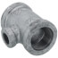 3/4" x 3/4" x 1/4" Galvanized Reducing Tee