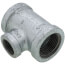 1" x 1" x 1/2" Galvanized Reducing Tee