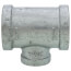 1" x 1" x 1/2" Galvanized Reducing Tee