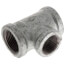 1" x 1" x 3/4" Galvanized Reducing Tee