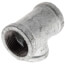 1" x 1" x 3/4" Galvanized Reducing Tee