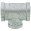 1" x 1" x 3/4" Galvanized Reducing Tee