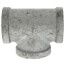 1" Galvanized Malleable Tee