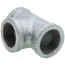 1" Galvanized Malleable Tee
