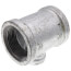 1-1/4" x 1-1/4" x 1/2" Galvanized Reducing Tee