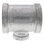 1-1/4" x 1-1/4" x 1/2" Galvanized Reducing Tee