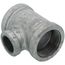 1-1/4" x 1-1/4" x 3/4" Galvanized Reducing Tee