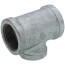 1-1/4" x 1-1/4" x 1" Galvanized Reducing Tee