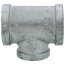 1-1/4" x 1-1/4" x 1" Galvanized Reducing Tee