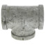 1-1/4" Galvanized Malleable Tee