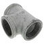 1-1/2" Galvanized Malleable Tee