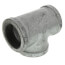 1-1/2" Galvanized Malleable Tee