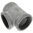2" Galvanized Malleable Tee