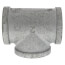 2" Galvanized Malleable Tee