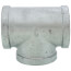 2" Galvanized Malleable Tee