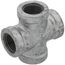 1/2" Galvanized Malleable Cross