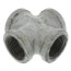 1" Galvanized Malleable Cross