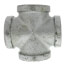 1" Galvanized Malleable Cross