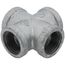 1" Galvanized Malleable Cross